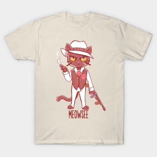 Meowsee - Mafia Kitty T-Shirt